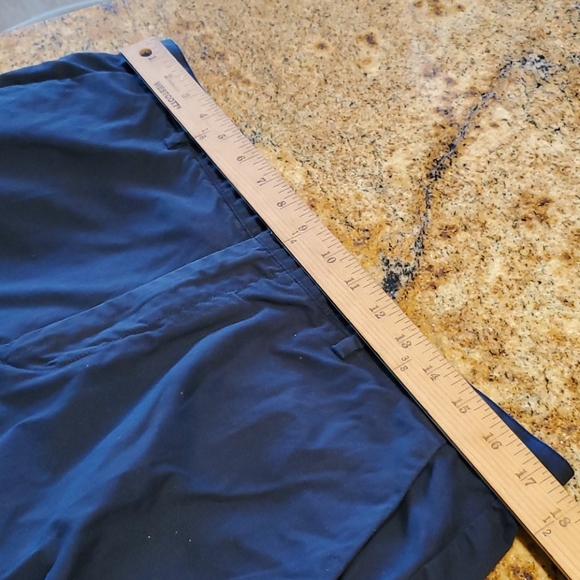 Calvin Klein Solid Straight Leg Chino Shorts - Picture 6 of 12